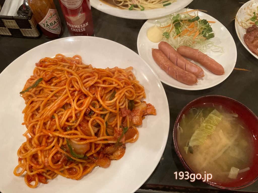 吉祥寺 ランチ カヤシマ ナポリタン大盛り ワクワクセット カレースパゲッティーとは 193go Jp いくみごードットジェイピー