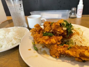 【大阪グルメ】「イタリア大衆食堂　堂島グラッチェ」なんばでランチ！安くて旨い唐揚げ定食　からあげグランプリ金賞の「福島大洋軒」の唐揚げ…