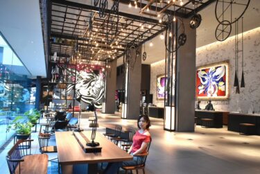 東京ベイ潮見プリンスホテルに宿泊。モダン&アート!撮れ高たっぷりの映えホテル 大浴場の開放感にも驚き