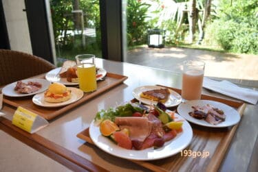 ハイアット リージェンシー  瀬良垣アイランド 沖縄　朝食ブッフェ！フレンチトーストがフワトロ　ライブキッチンと沖縄料理も充実