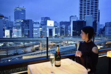 東京ガーデンテラス紀尾井町　ニューヨークステーキ「ベンジャミン ステーキハウス」テラスでシャンパンフリーフロー＆熟成肉ステーキ