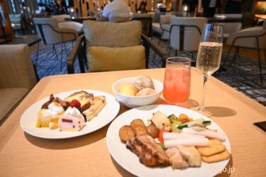 ウェスティンホテル横浜　クラブラウンジのサービス内容は？カクテルタイムはディナーの代わりになりそう