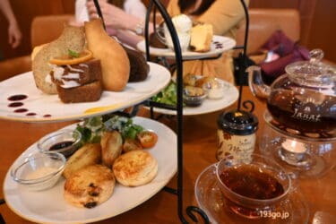 フランス紅茶JANAT直営「サロン ド テ ジャンナッツ表参道」で平日限定アフタヌーンティー!秋の新作マロンティー「シマロンドール SATOI KURI」と堪能