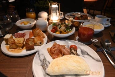 【朝食リポ】「メルキュール東京日比谷」選べるメインとビュッフェの朝食！劇場コンセプトのリラックス空間へ